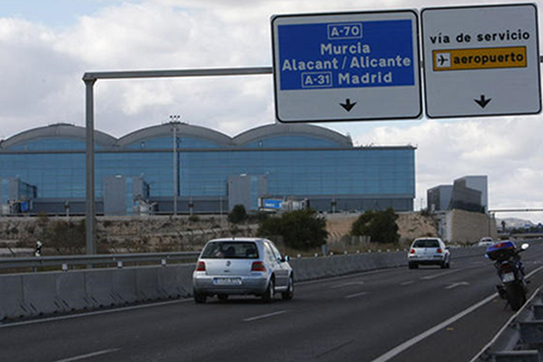 Cómo llegar al parking del aeropuerto de Alicante