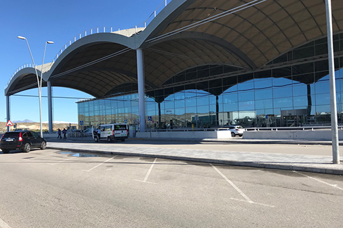 Zona Parking Aeropuerto de Alicante