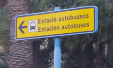 Cómo llegar al parking de la terminal de autobus de Alicante